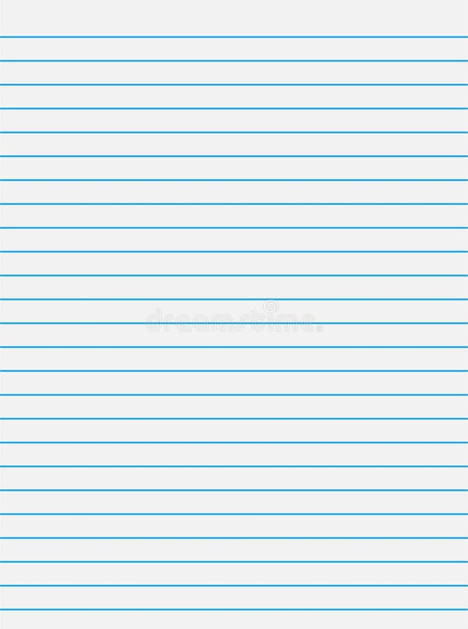 Exercise Book Paper Page Lines Stock Illustrations – 447 Exercise Book