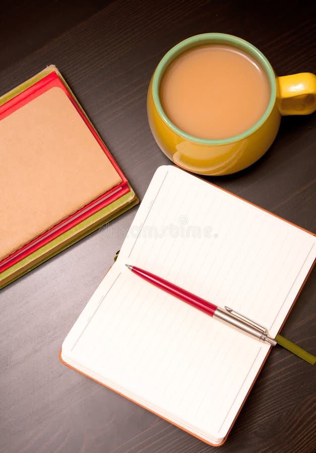 Notebook and pen