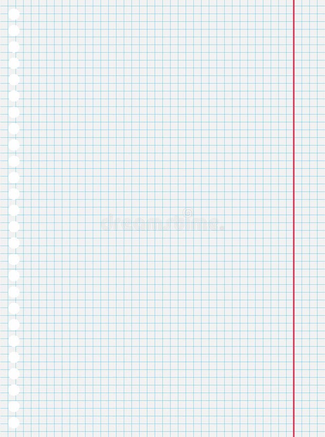 Exercise Notebook A4 1mm Square ruled 80 pages Blue Homeschool Homework 2/3/5/10 