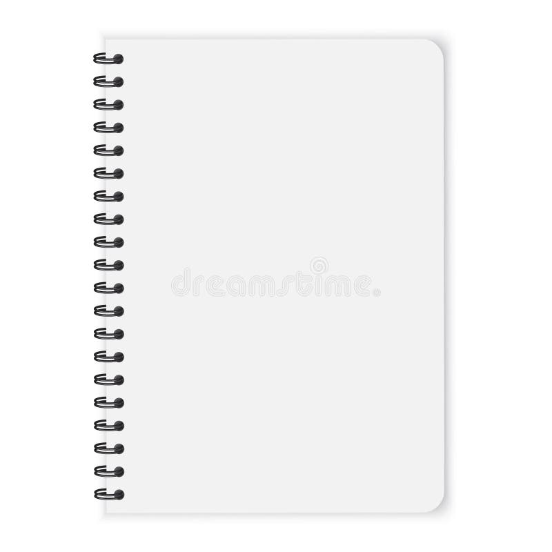 Spiral sketch pad and graphite pencils template image. Good copy
