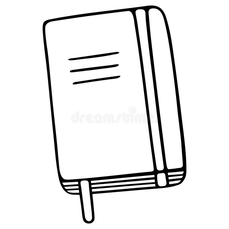 Personal Diary. Sketch. Notepad for Notes. Closed. Diary. Notebook for