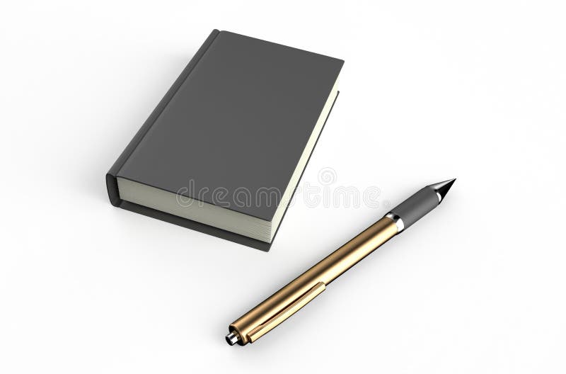 Notepad and ball pen