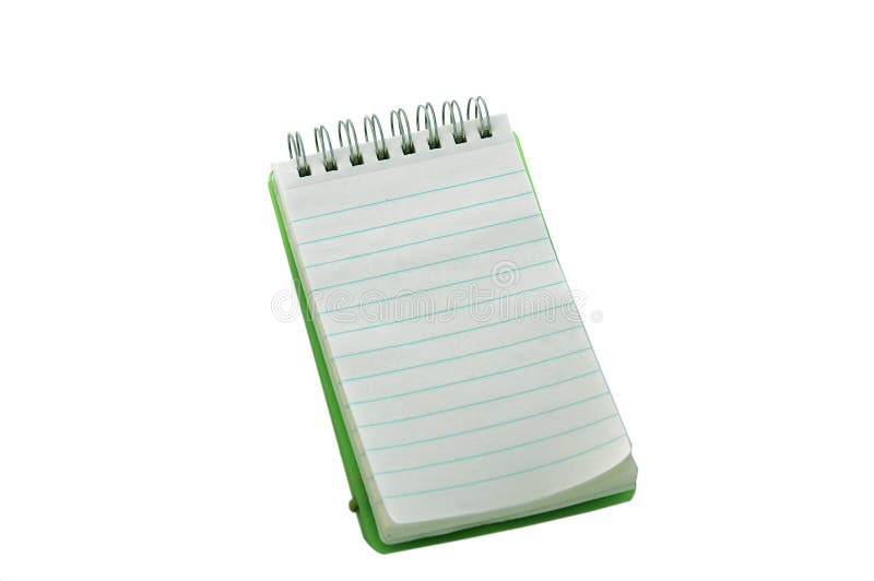 Notepad - Blank stock image