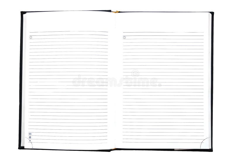 Notepad isolated stock image. Image of copy, diary, reminder 1801875