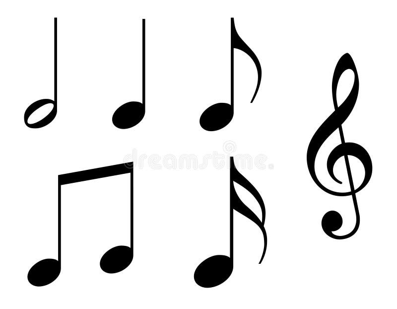 Notes De Musique Illustration De Vecteur Illustration Du Roche 8762