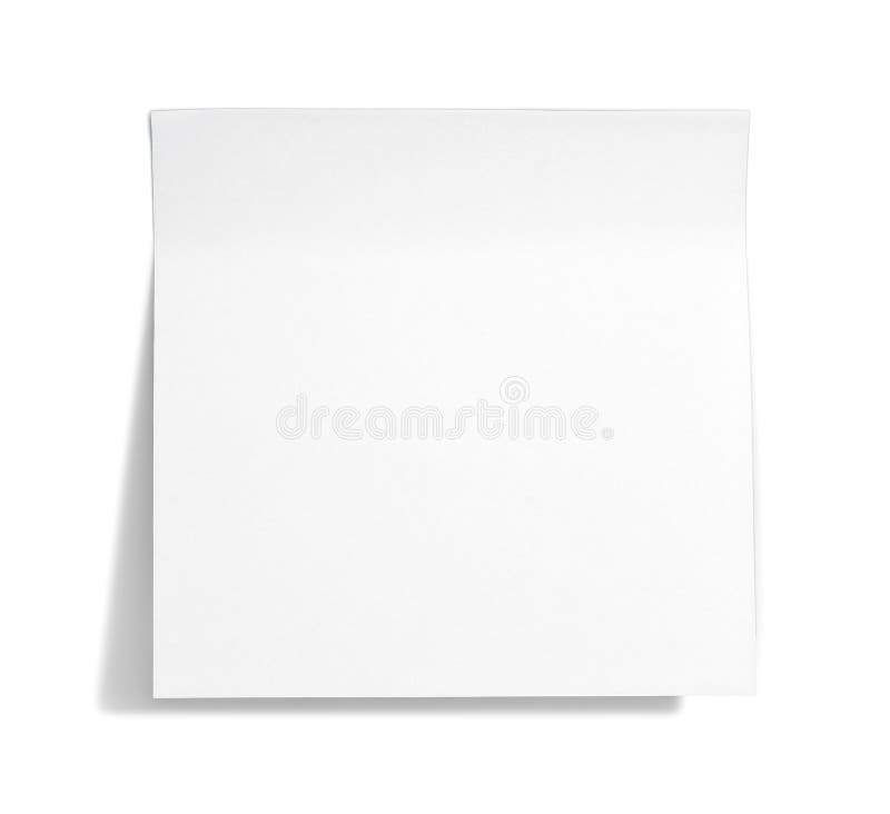 notez le blanc collant images libres de droits notez le blanc collant images libres de droits