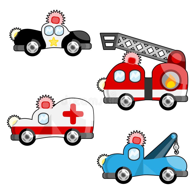 Notfahrzeugvektor vektor abbildung. Illustration von medizinisch - 10325389