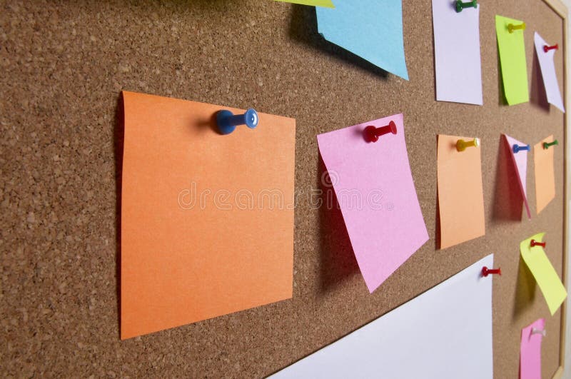 Notice board background royalty free stock images