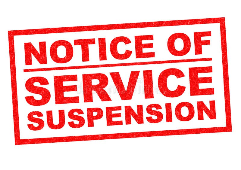 Service notice. Suspension of Contracts. Extends Emergency hours of service Suspension. Kentucky extends Emergency hours of service Suspension.