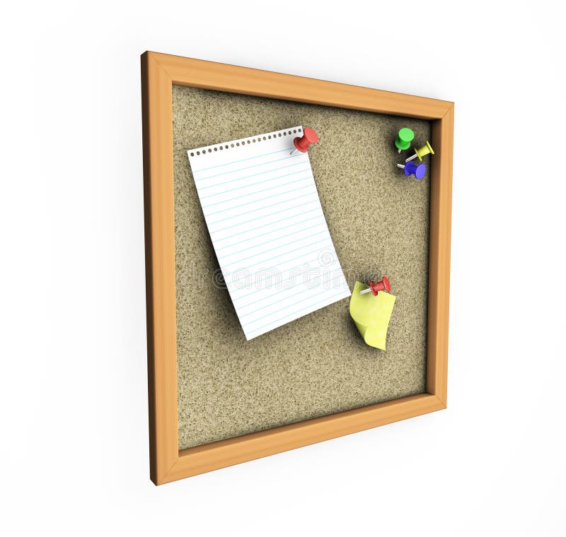 Noticeboard lizenzfreie abbildung Noticeboard lizenzfreie abbildung