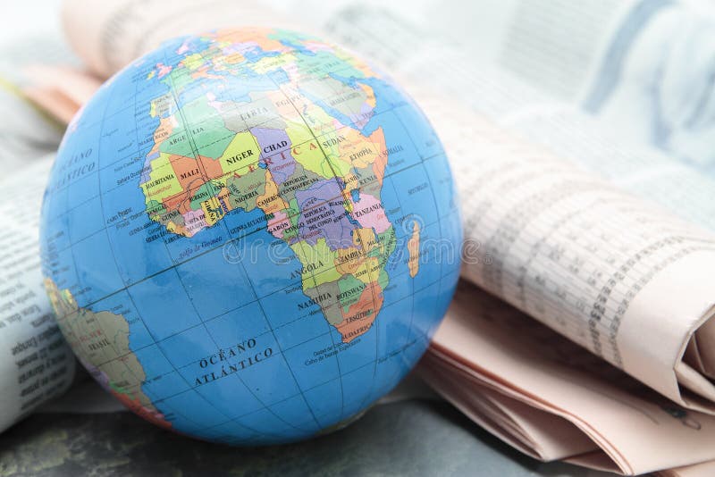Noticias de mundo foto de archivo libre de regalías Noticias de mundo foto de archivo libre de regalías