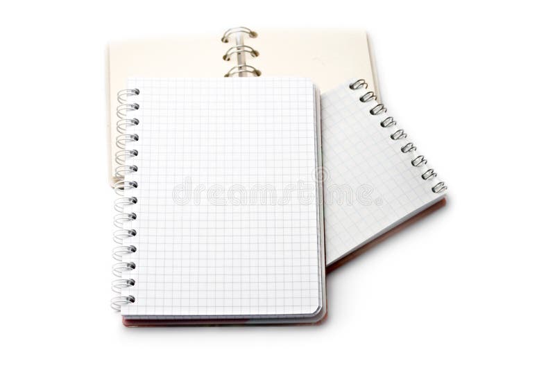 Notitieboekjes royalty-vrije stock foto