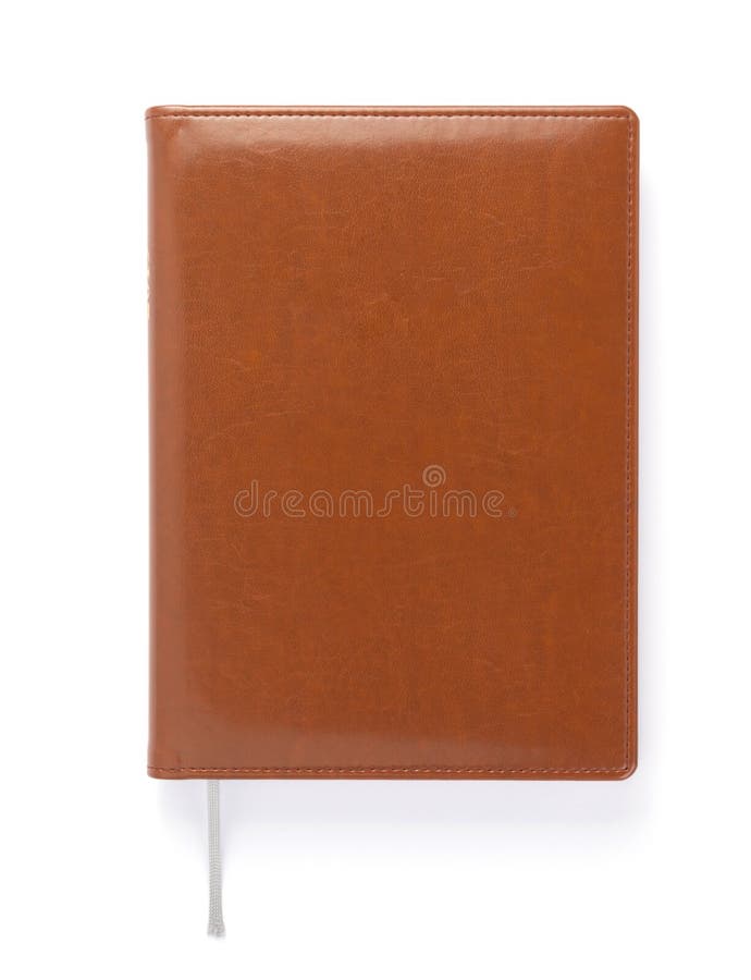 Notizbuch am Weißbuchhintergrund. Notizbuch oder Notizblock am Weißbuchhintergrund