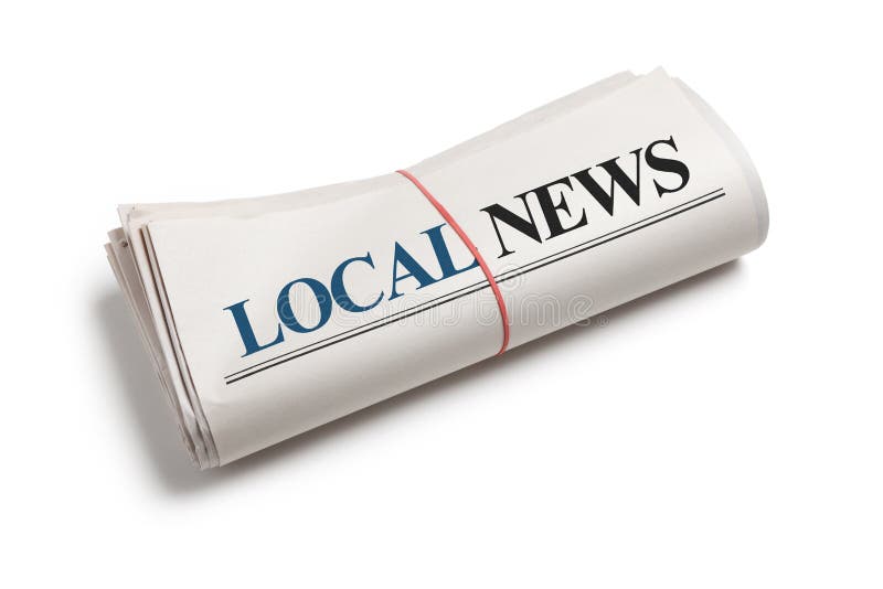 Notizie locali immagine stock. Immagine di titolo, gomma - 25068677