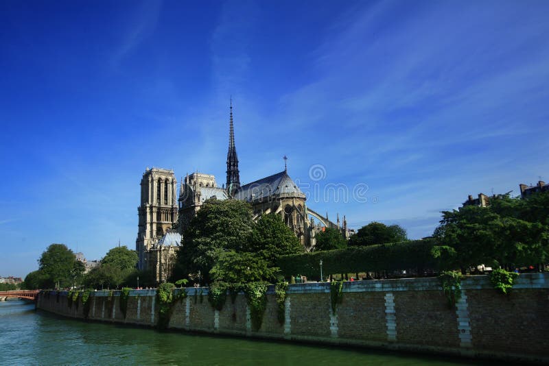 Notre Dame basilica in Paris