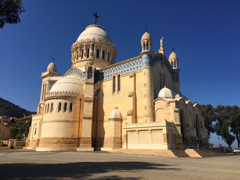 Notre Dame d`Afrique Basilica in Algiers