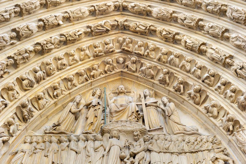 La FlÃ¨che De-Notre Dame De Paris Stockbild - Bild von ...