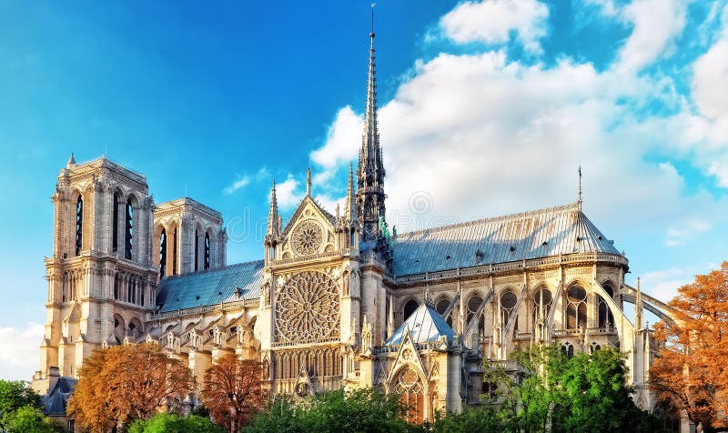 Notre Dame De Paris katedra.