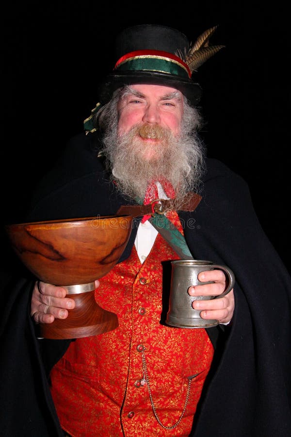 Notte di Wassail fotografia stock libera da diritti Notte di Wassail fotografia stock libera da diritti