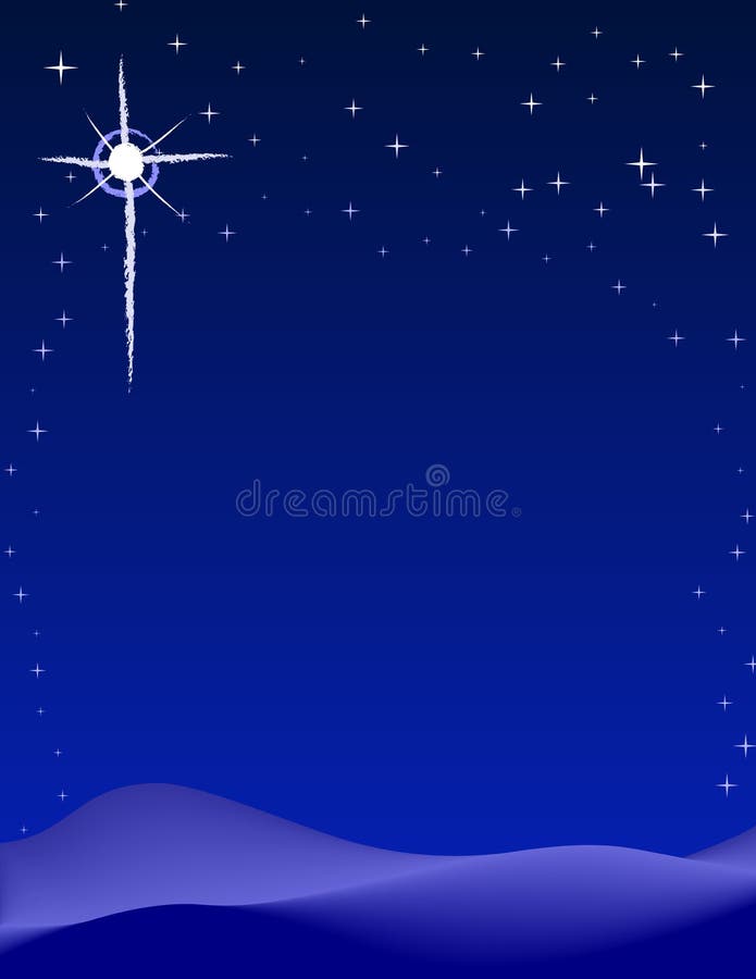 Notte pacifica royalty illustrazione gratis Notte pacifica royalty illustrazione gratis