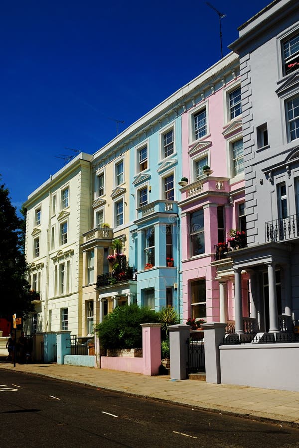 Notting Hill imagenes de archivo