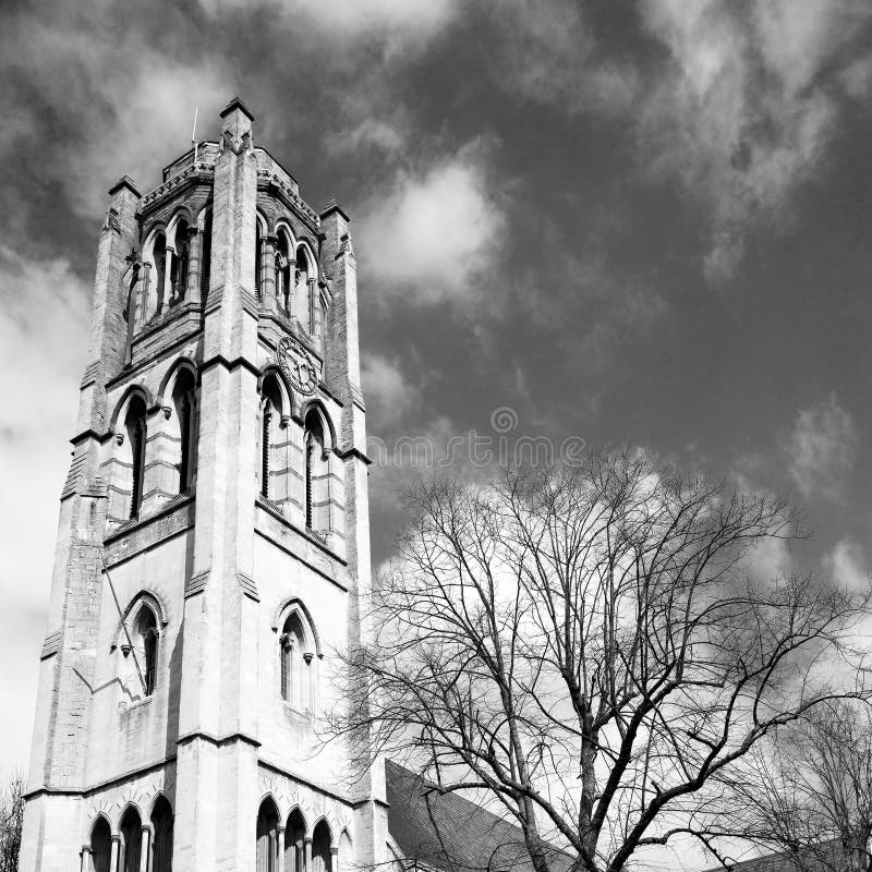 In Notting Hill England Europe Old Construction and History Stock Photo