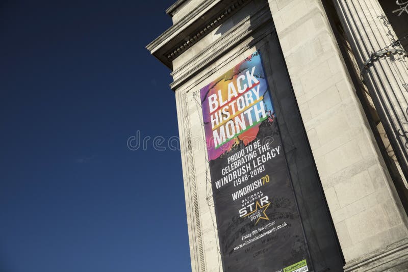 Nottingham, Nottinghamshire, Regno Unito: Ottobre 2018: Insegna a Celebra immagini stock libere da diritti Nottingham, Nottinghamshire, Regno Unito: Ottobre 2018: Insegna a Celebra immagini stock libere da diritti