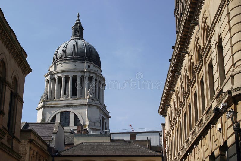 Nottingham Town Hall stock photos Nottingham Town Hall stock photos