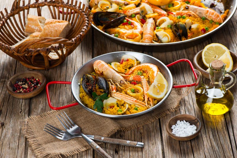 Nourriture d'Espagnol de Paella image stock Nourriture d'Espagnol de Paella image stock