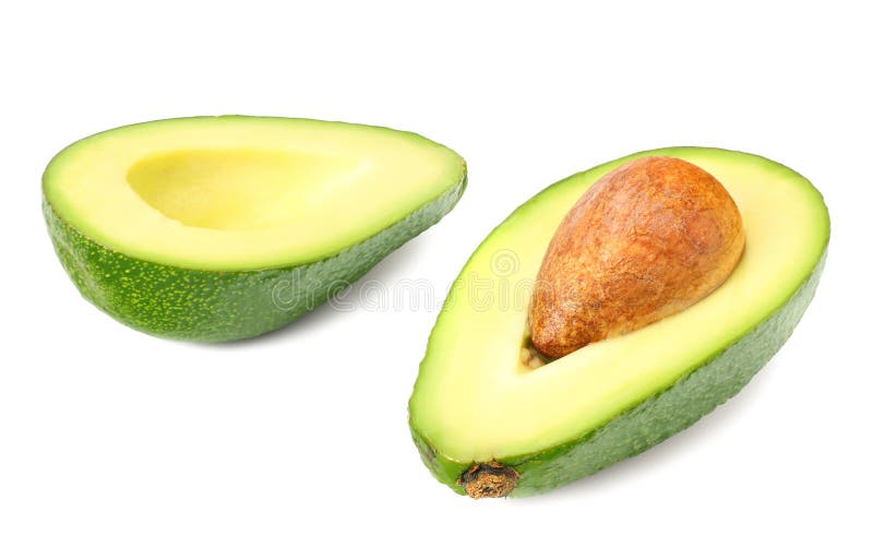 Nourriture saine Avocat coup? en tranches d'isolement sur le fond blanc photographie stock Nourriture saine Avocat coup? en tranches d'isolement sur le fond blanc photographie stock