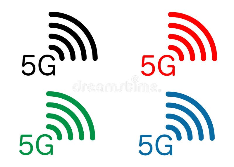 nouvelle connexion sans fil de wifi de l'Internet 5G - l'icône mobile réglée de réseau de nouvelle génération des icônes 5 g, dir illustration de vecteur nouvelle connexion sans fil de wifi de l'Internet 5G - l'icône mobile réglée de réseau de nouvelle génération des icônes 5 g, dir illustration de vecteur