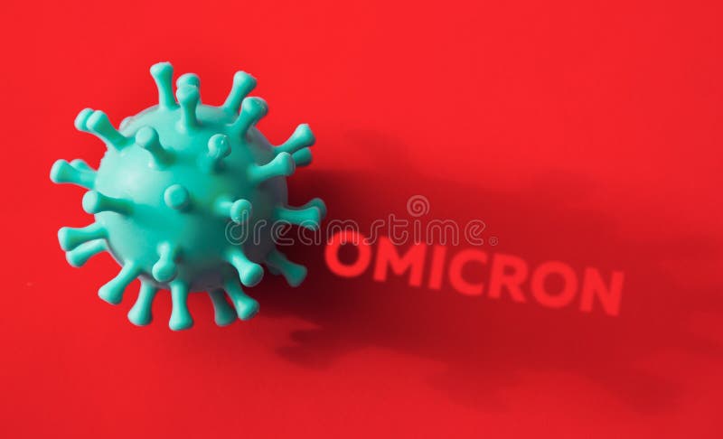 Nouvelle variante de l'omicron covid19 et données génériques des mutations du coronavirus covid19. illustration stock
