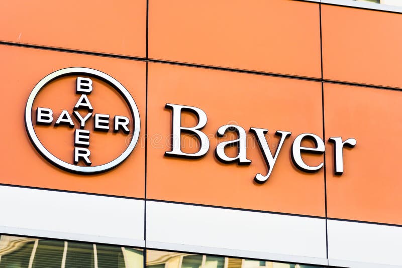 Nov 2, 2019 San Francisco / CA / USA - Bayer offices located in Mission Bay District; Bayer AG is a German multinational