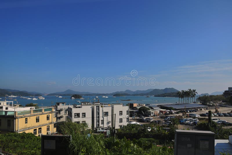 19 Nov 2022 the Village at Sai Kung Town, Hong Kong Editorial Stock