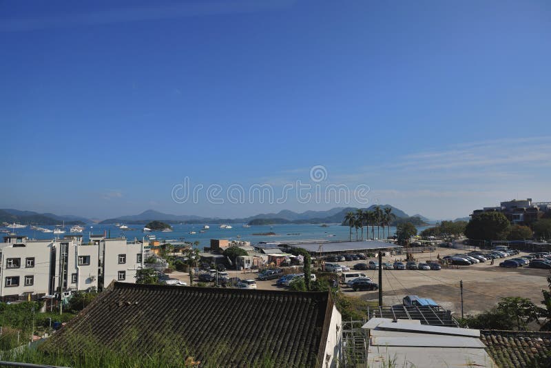 19 Nov 2022 the Village at Sai Kung Town, Hong Kong Editorial Photo