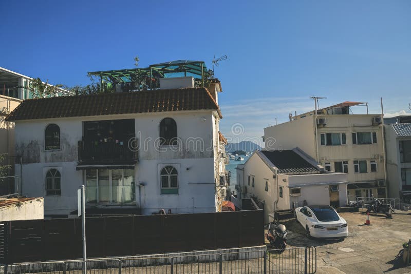 19 Nov 2022 the Village at Sai Kung Town, Hong Kong Editorial Stock