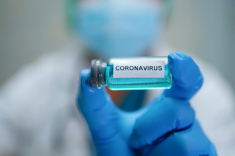 Novel Coronavirus 2019-nCoV vaccine development medical for doctor use to treat pneumonia illness patients