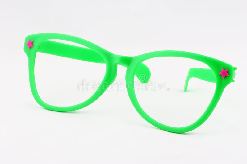 Novelty Glasses stock photo. Image of exaggerated, green 1800522