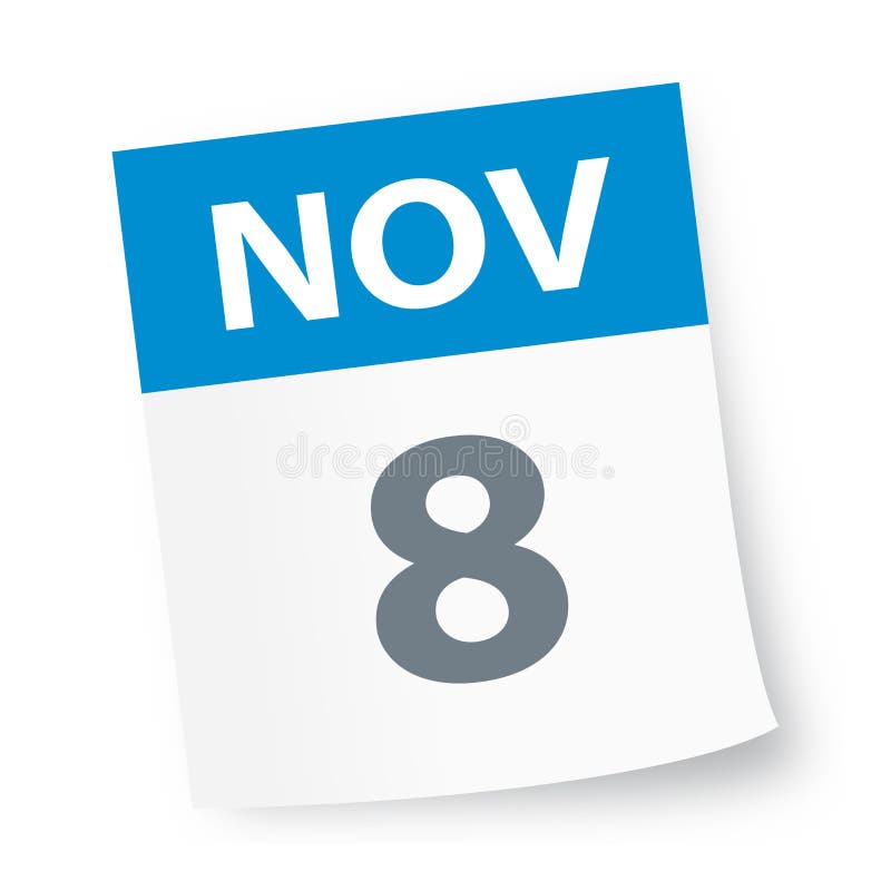 Calendar November 8 2021 Stock Illustrations 68 Calendar November 8