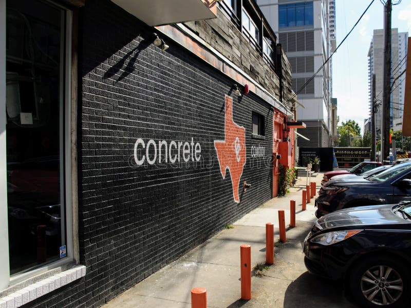 Concrete Cowboy Restaurant and Bar, Frisco Dallas Fort Worth Editorial