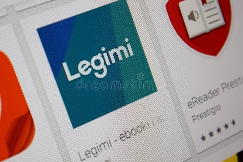 28 novembre 2021 a ivanovsk russia : app legimi sulla visualizzazione di un tablet pc. 28 novembre 2021 a ivanovsk russia : applicazione legimi sul display del tablet pc.