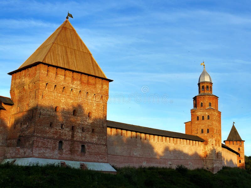 Novgorod Kremlin fotos de archivo Novgorod Kremlin fotos de archivo