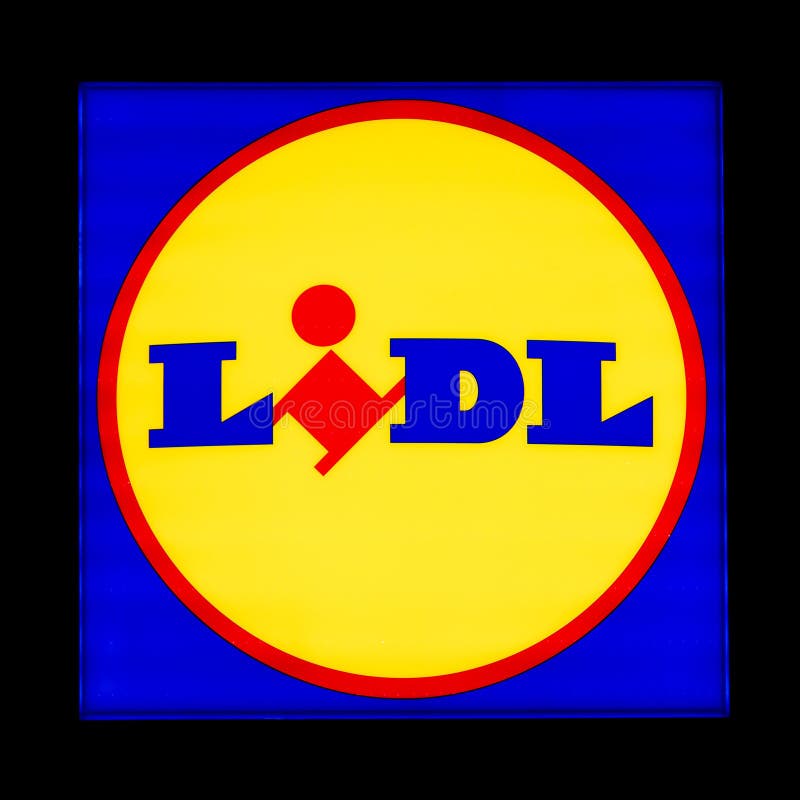 verraad bodem bovenste Novi Sad, Servië - 29 Maart 2019: LIDL Supermarkt En Logo 's Nachts in  Servië Redactionele Stock Afbeelding - Image of zaken, embleem: 168452164