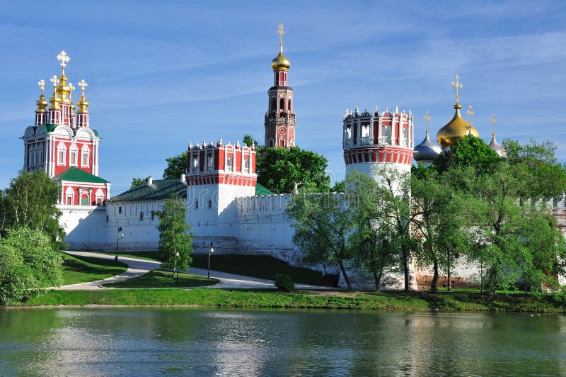 Novodevichiy monastery. Moscow. Russia.