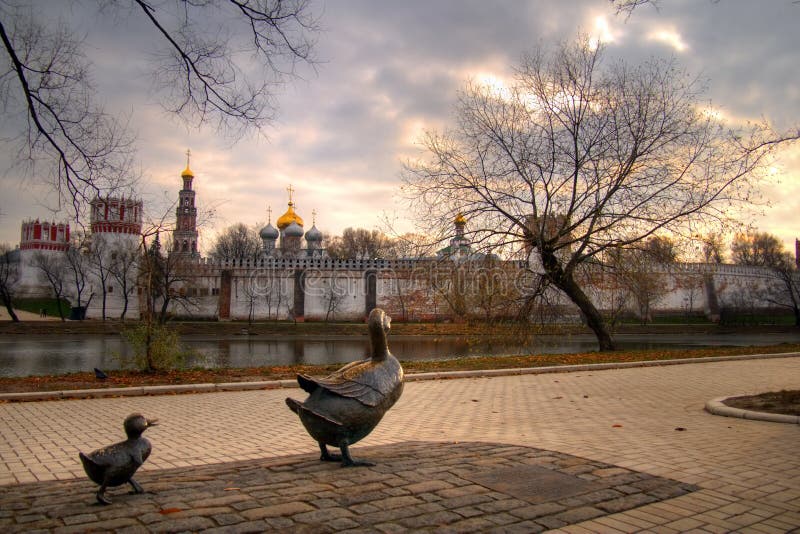 Novodevichy Convent stock photos