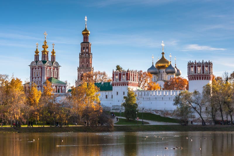 Novodevichy Monastery, Moscow, Russia stock photo Novodevichy Monastery, Moscow, Russia stock photo