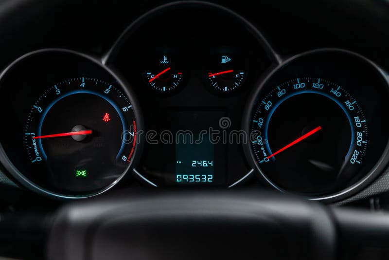 Novosibirsk, Rosja Czerwiec 22, 2019: Chevrolet Cruze zdjęcie royalty free Novosibirsk, Rosja Czerwiec 22, 2019: Chevrolet Cruze zdjęcie royalty free