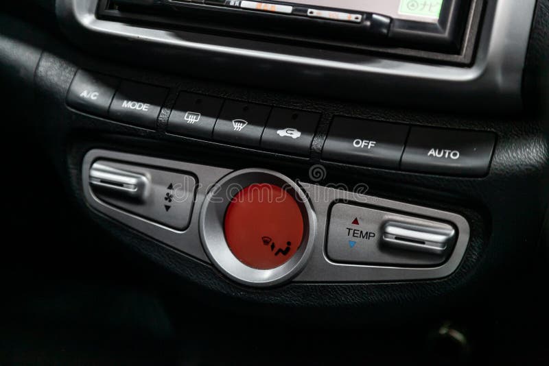 2008 Honda Airwave A/C Panel Control Calentador 