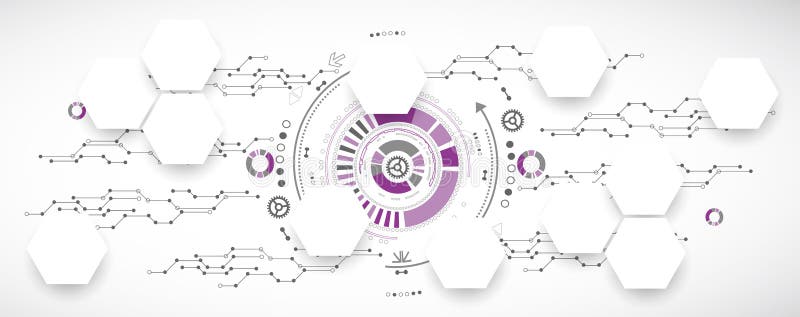Nowa technologia biznesu tło royalty ilustracja Nowa technologia biznesu tło royalty ilustracja