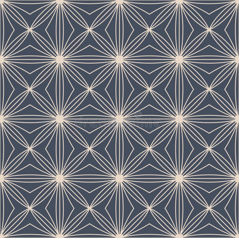 Nowoczesny geometryczny minimalny styl graficzny, bezszwowy wzorzec płytek tła royalty ilustracja